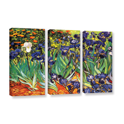 Wall Artwork, Miko Irises by Vincent Van hot Gogh - Print on Canvas